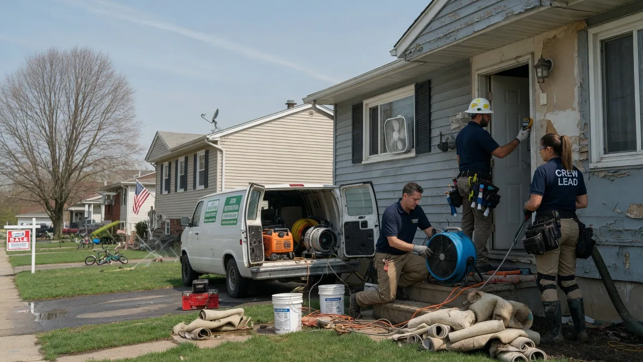 Flood Cleanup in Woodbury, NJ near me