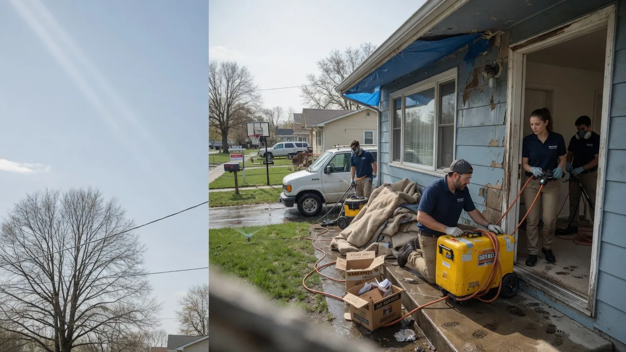 Basement Flood Cleanup in Woodbury, NJ near me